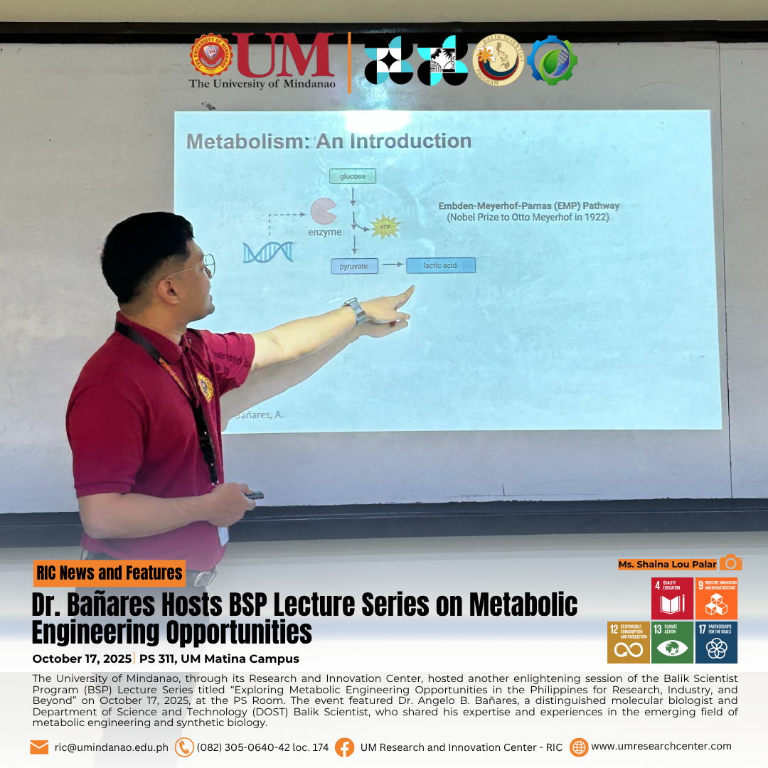 Dr. Bañares Hosts BSP Lecture Series on Metabolic Engineering Opportunities - Image 1